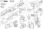 Bosch 0 607 161 501 400 WATT-SERIE Pn-Drill - (Industr.) Spare Parts